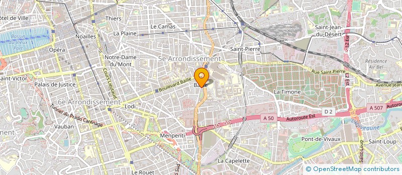 localisation de l'entreprise MADAME AURELIE VACHEROT à MARSEILLE