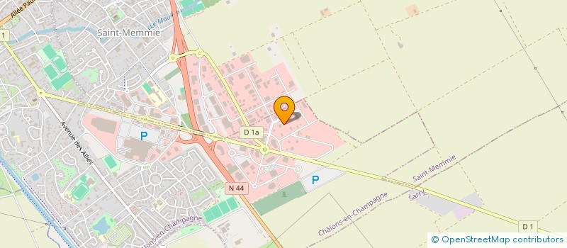 localisation de l'entreprise MADAME AURELIE VACTER  CHALONS-EN-CHAMPAGNE