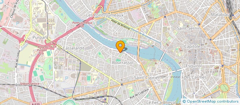 localisation de l'entreprise MADAME AURELIE VALIERE  TOULOUSE