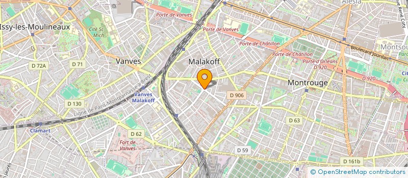 localisation de l'entreprise MADAME AURELIE VALLET à MALAKOFF