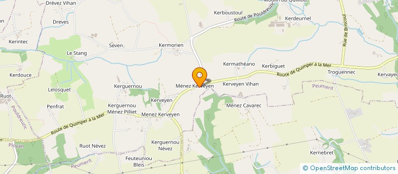 localisation de l'entreprise MADAME AURELIE VAN DE VELDE  PLOGASTEL-SAINT-GERMAIN