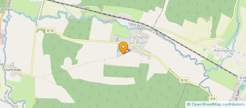 localisation de l'entreprise MADAME AURELIE VAN NIEUWENHUYZE  VENDEUVRE-SUR-BARSE