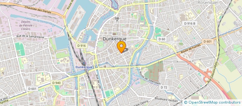 localisation de l'entreprise MADAME AURELIE VANAUDENHOVE à DUNKERQUE