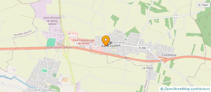 localisation de l'entreprise MADAME AURELIE VANDENACK  FERRIERES