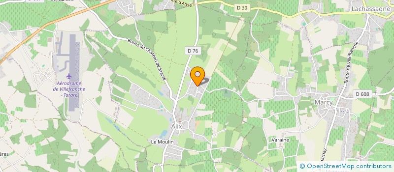 localisation de l'entreprise MADAME AURELIE VANDESRASIER à ALIX
