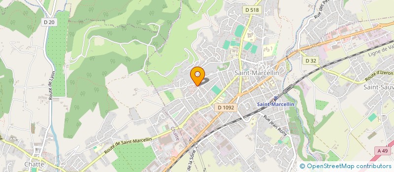 localisation de l'entreprise MADAME AURELIE VANDOIS  DONZERE