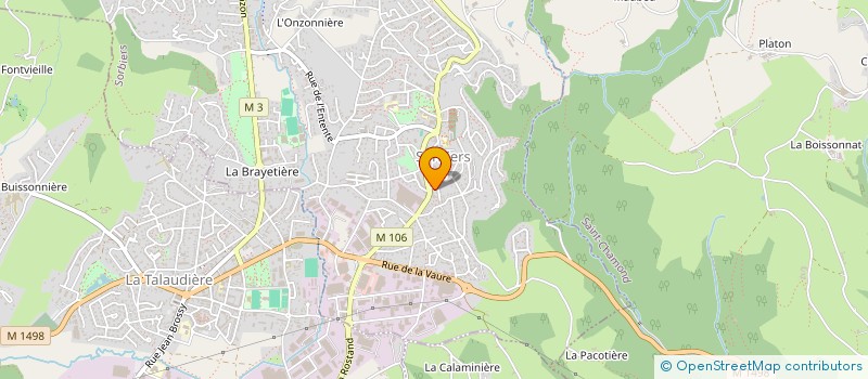 localisation de l'entreprise MADAME AURELIE VANG  SORBIERS