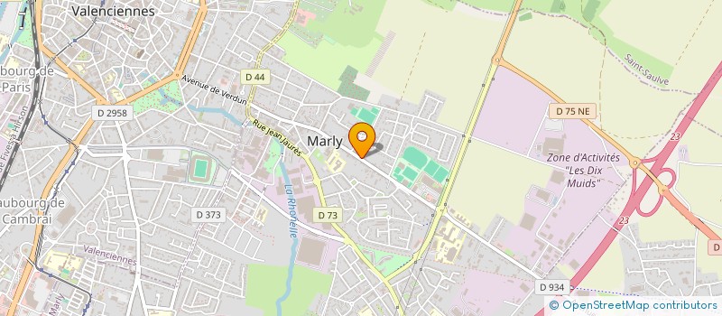 localisation de l'entreprise MADAME AURELIE VANKEERBERGHEN à MARLY