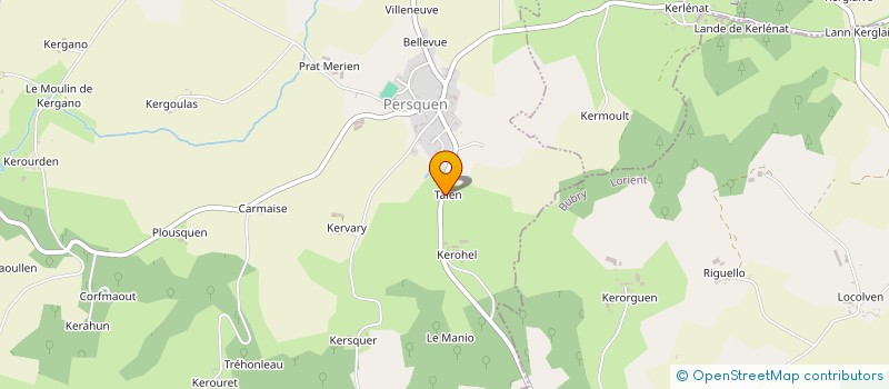 localisation de l'entreprise MADAME AURELIE VAUCHEL  PERSQUEN