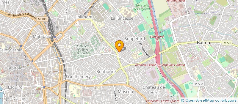 localisation de l'entreprise MADAME AURELIE VAUGON à TOULOUSE