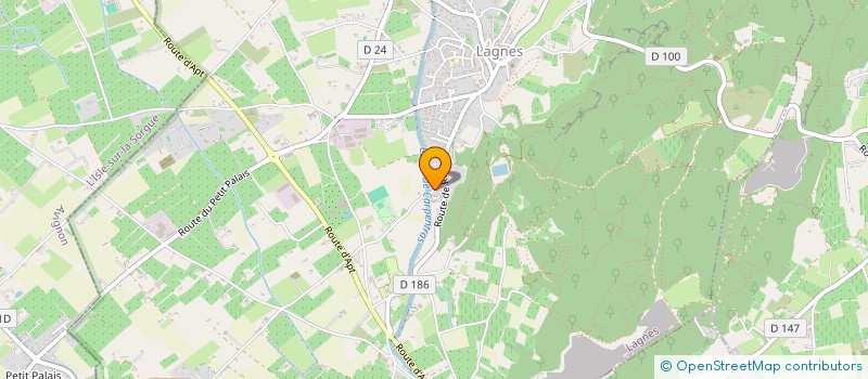 localisation de l'entreprise MADAME AURELIE VAUPRES  LAGNES