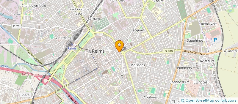 localisation de l'entreprise MADAME AURELIE VAUTHENY  REIMS