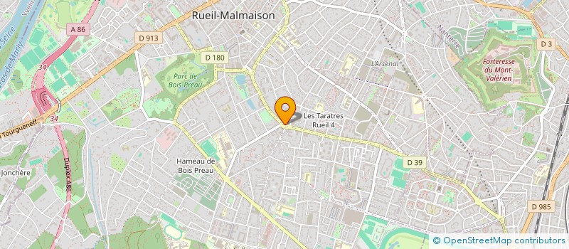 localisation de l'entreprise MADAME AURELIE VAVELIN à RUEIL-MALMAISON
