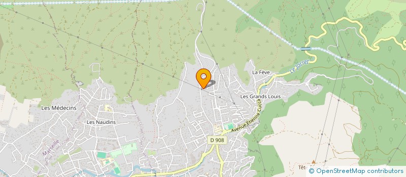 localisation de l'entreprise MADAME AURELIE VERDAGNE  ALLAUCH