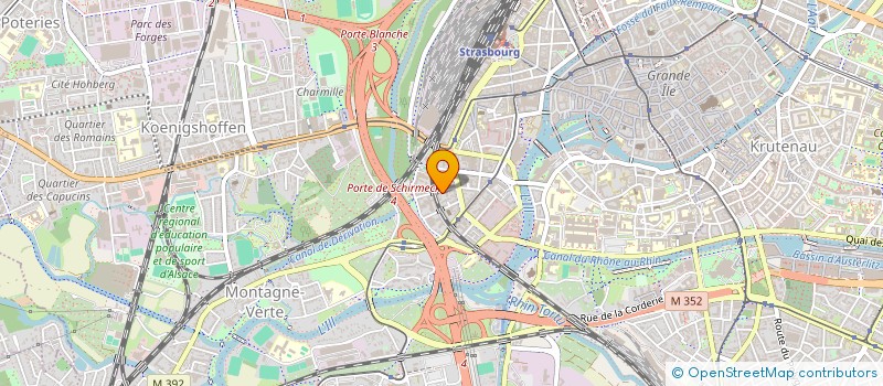 localisation de l'entreprise MADAME AURELIE VERDUN à STRASBOURG