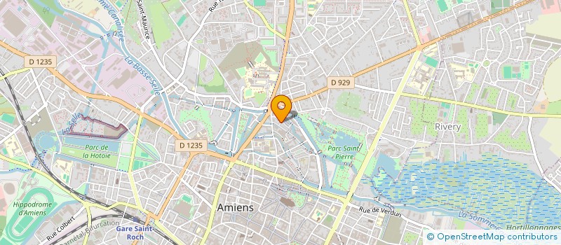 localisation de l'entreprise MADAME AURELIE VERITE à AMIENS