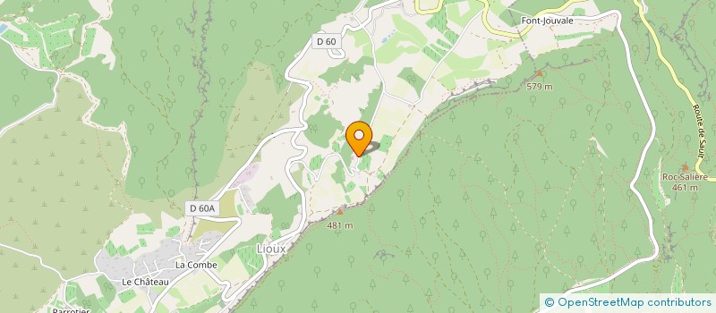 localisation de l'entreprise MADAME AURELIE VERNASSA  LIOUX