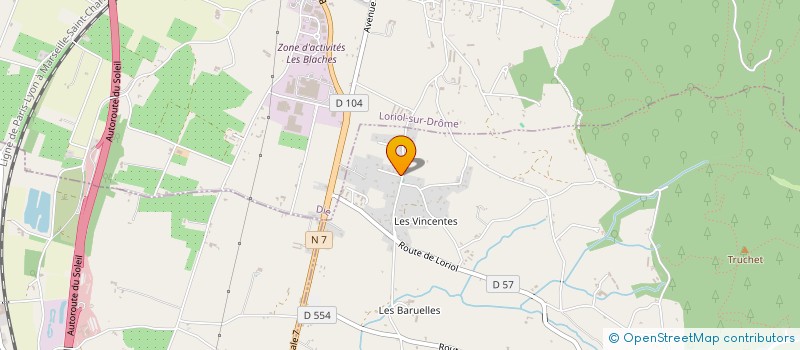 localisation de l'entreprise MADAME AURELIE VERNET  CLIOUSCLAT