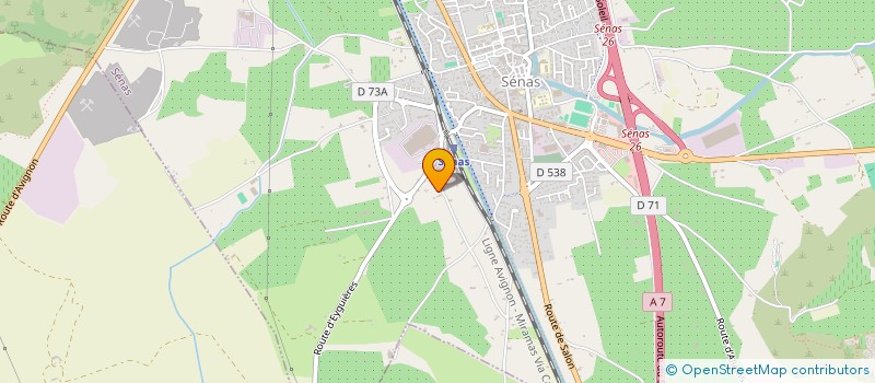 localisation de l'entreprise MADAME AURELIE-VERONIQUE DOUTRE-CHEVALLIER  SAINT-CANNAT