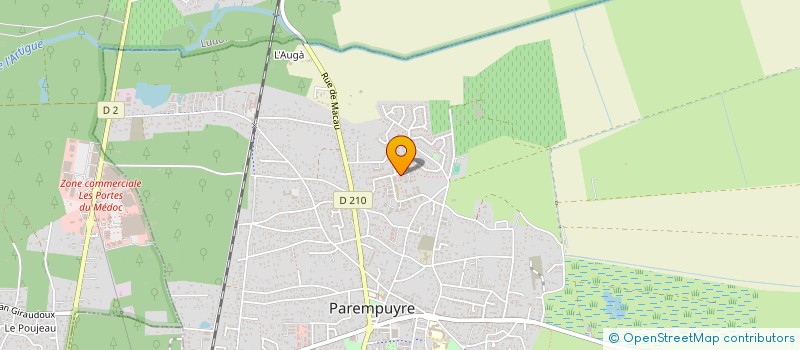 localisation de l'entreprise MADAME AURELIE VIGEANT  PAREMPUYRE