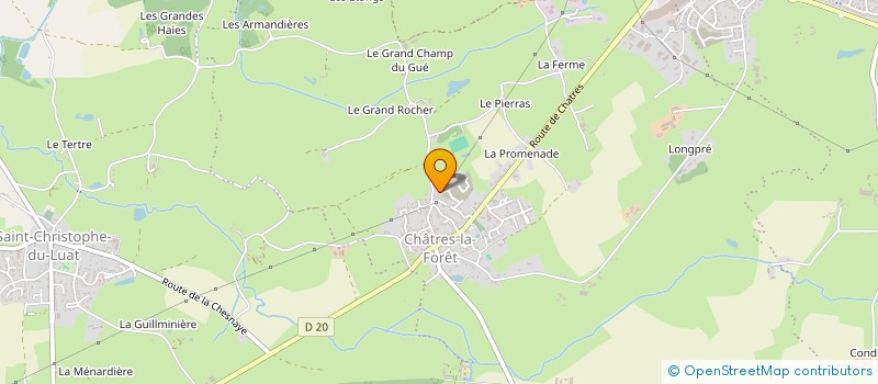 localisation de l'entreprise MADAME AURELIE VIGNAULT  EVRON