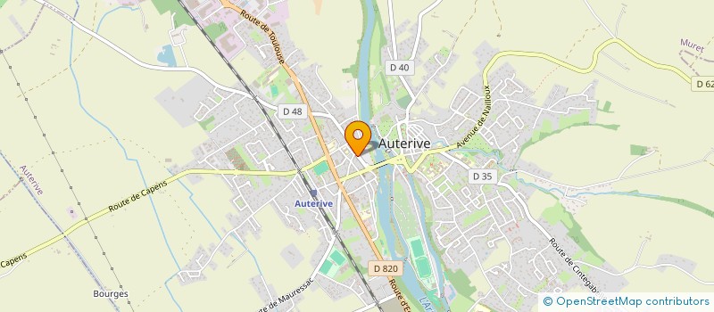 localisation de l'entreprise MADAME AURELIE VIGNOLLES  AUTERIVE