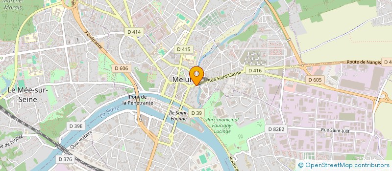 localisation de l'entreprise MADAME AURELIE VILA à MELUN