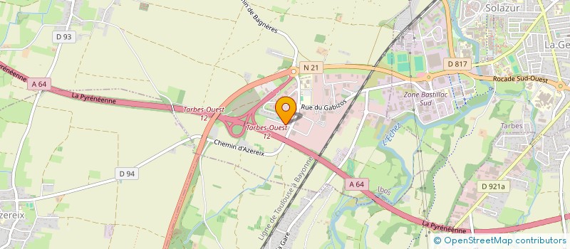 localisation de l'entreprise MADAME AURELIE VINCENT  IBOS