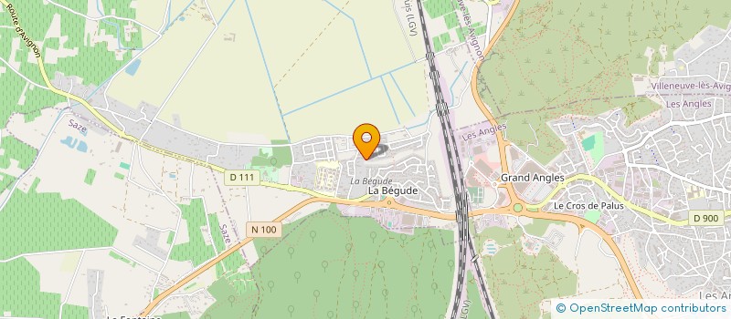 localisation de l'entreprise MADAME AURELIE VINCENT  ROCHEFORT-DU-GARD