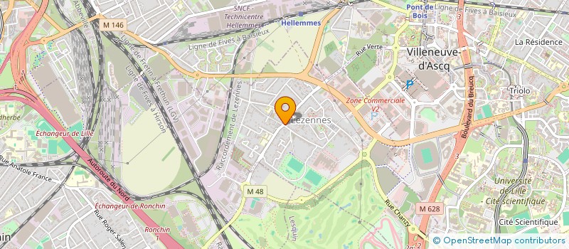 localisation de l'entreprise MADAME AURELIE VINGADASSALOM  LEZENNES