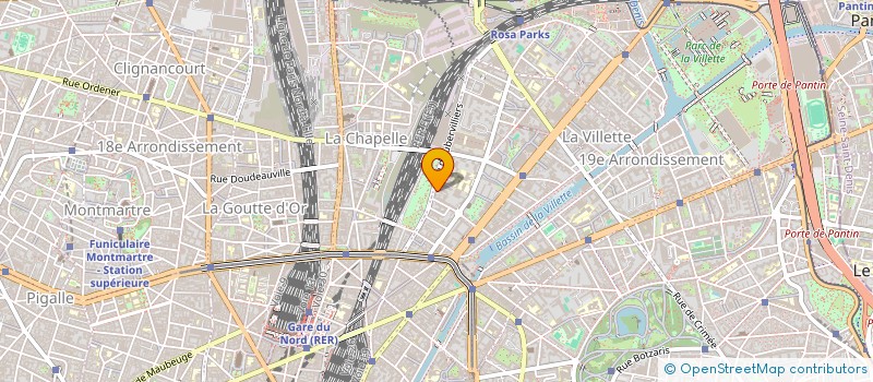 localisation de l'entreprise MADAME AURELIE VIRGINIE DELAFON  PARIS