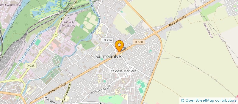 localisation de l'entreprise MADAME AURELIE VOM-HOEVEL  SAINT-SAULVE