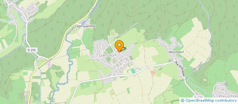 localisation de l'entreprise MADAME AURELIE WAEGEL  GRSDORF