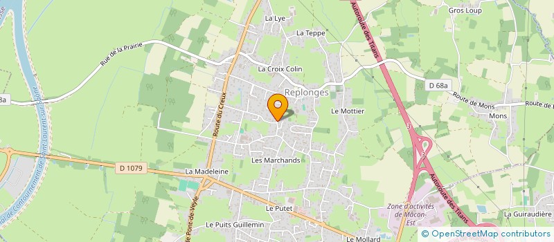 localisation de l'entreprise MADAME AURELIE WEBER à REPLONGES