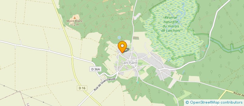 localisation de l'entreprise MADAME AURELIE WILLCOX  LARCHANT