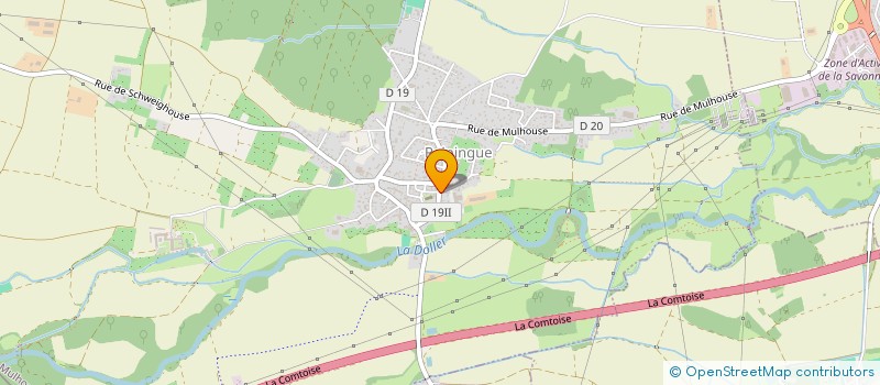 localisation de l'entreprise MADAME AURELIE WINTENBERGER  REININGUE