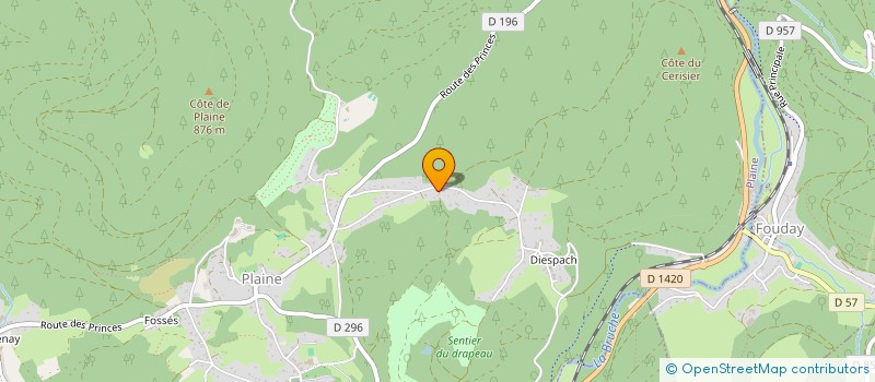 localisation de l'entreprise MADAME AURELIE WOERTHER  PLAINE