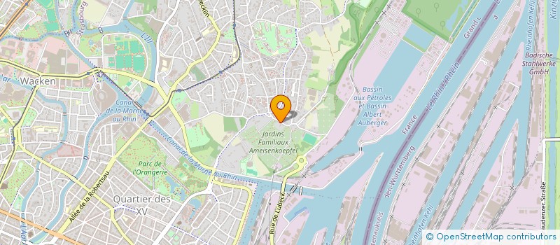 localisation de l'entreprise MADAME AURELIE ZIOLKOWSKI à STRASBOURG