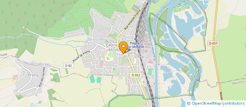 localisation de l'entreprise MADAME AURELINE DELHUMEAU  PAGNY-SUR-MOSELLE