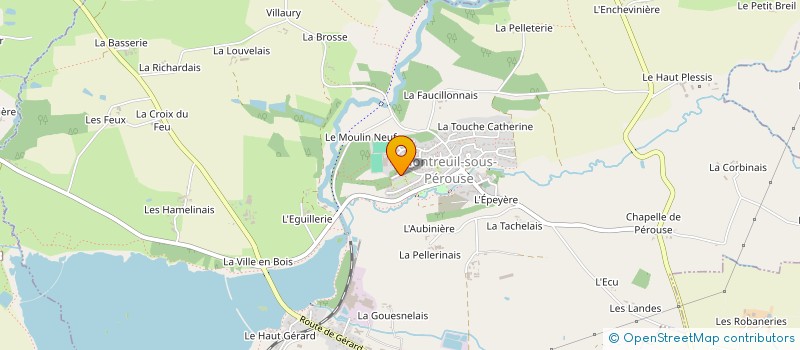 localisation de l'entreprise MADAME AURELINE LEGRAND à SAINT-AUBIN-DES-LANDES