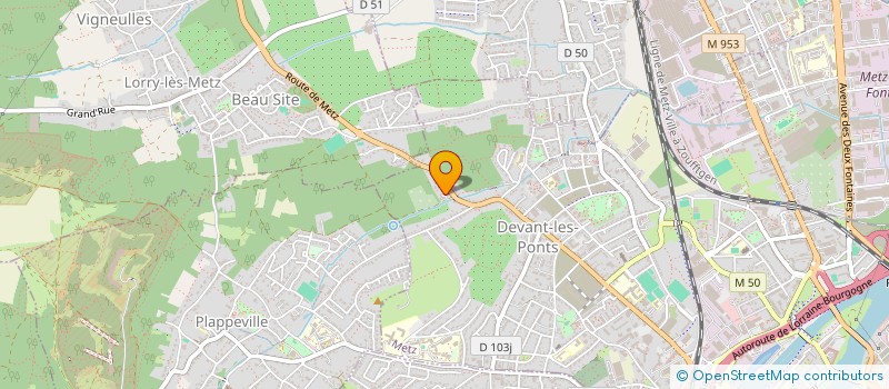 localisation de l'entreprise MADAME AURELLIE COLAS  METZ