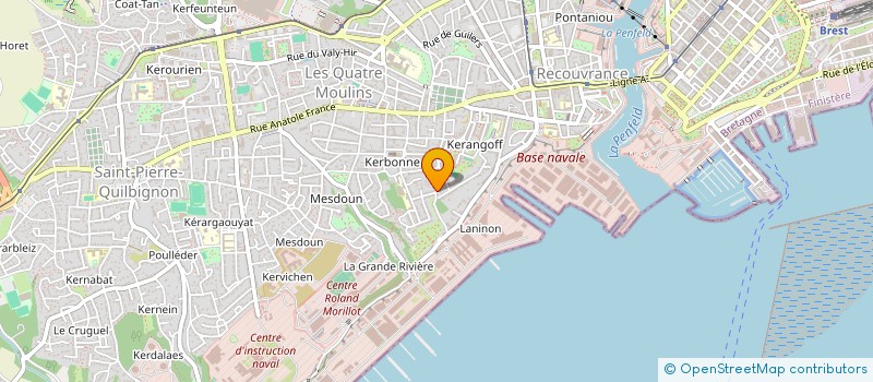 localisation de l'entreprise MADAME AURELY RODRIGUES à BREST