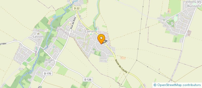 localisation de l'entreprise MADAME AURELYSE FRESNARD  CAIRON