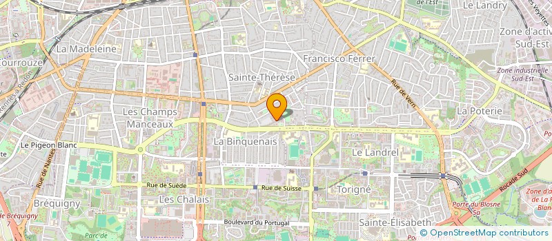 localisation de l'entreprise MADAME AURIA BOTTIGLIENGO  RENNES