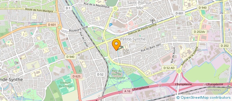 localisation de l'entreprise MADAME AURIANA LETAILLEUR à DUNKERQUE