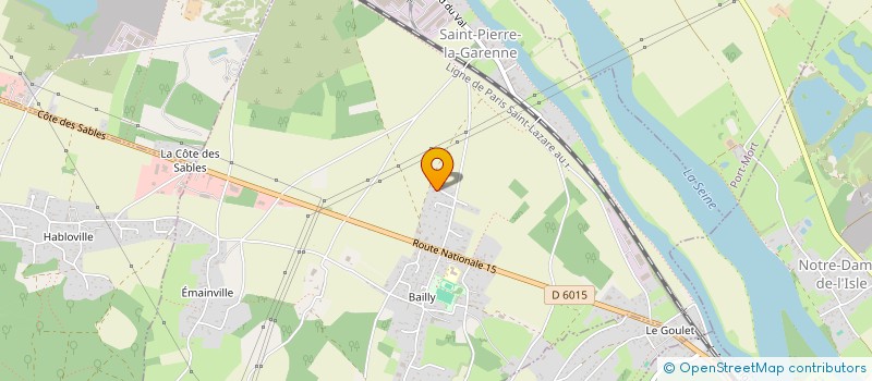 localisation de l'entreprise MADAME AURIANE CAUMONT  SAINT-PIERRE-LA-GARENNE