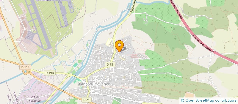 localisation de l'entreprise MADAME AURIANE CHARLON  LANCON-PROVENCE