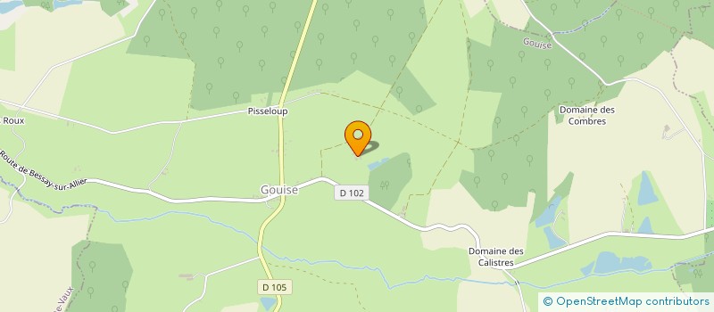 localisation de l'entreprise MADAME AURIANE CHARRIER  GOUISE