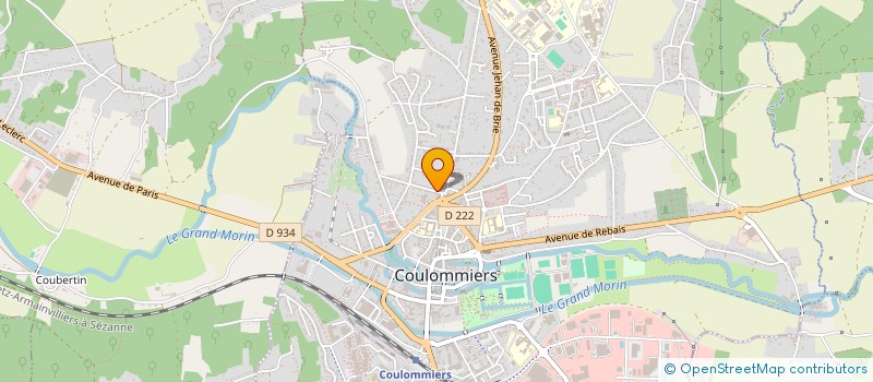 localisation de l'entreprise MADAME AURIANE CLAEYS à COULOMMIERS