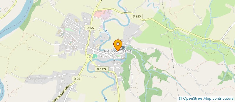 localisation de l'entreprise MADAME AURIANE COMMARET à RIEUX-VOLVESTRE